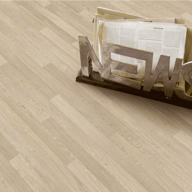 Rouleau 4m de sol PVC effet bois pose libre lodge almond Gerflor - 3000 cm x 400 cm x 0.25 cm